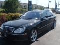 Obsidian Black Metallic 2003 Mercedes-Benz S 55 AMG Sedan