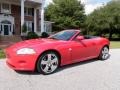 2007 Salsa Red Jaguar XK XK8 Convertible  photo #2