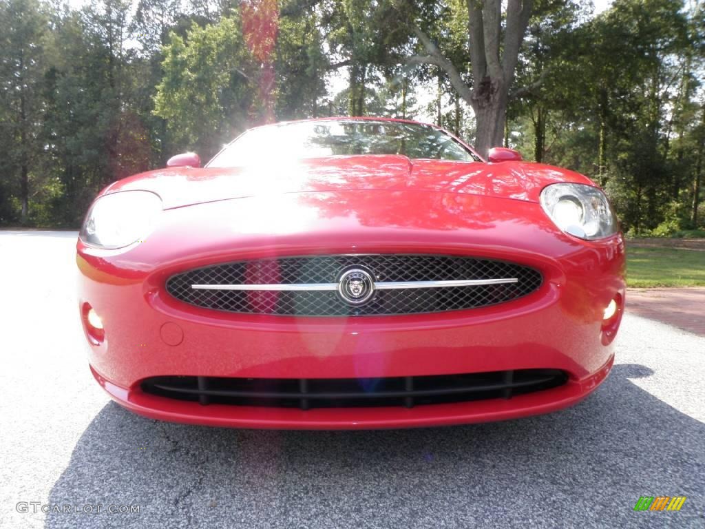 2007 XK XK8 Convertible - Salsa Red / Charcoal photo #12