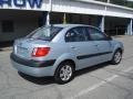 2009 Polar Blue Kia Rio LX Sedan  photo #2