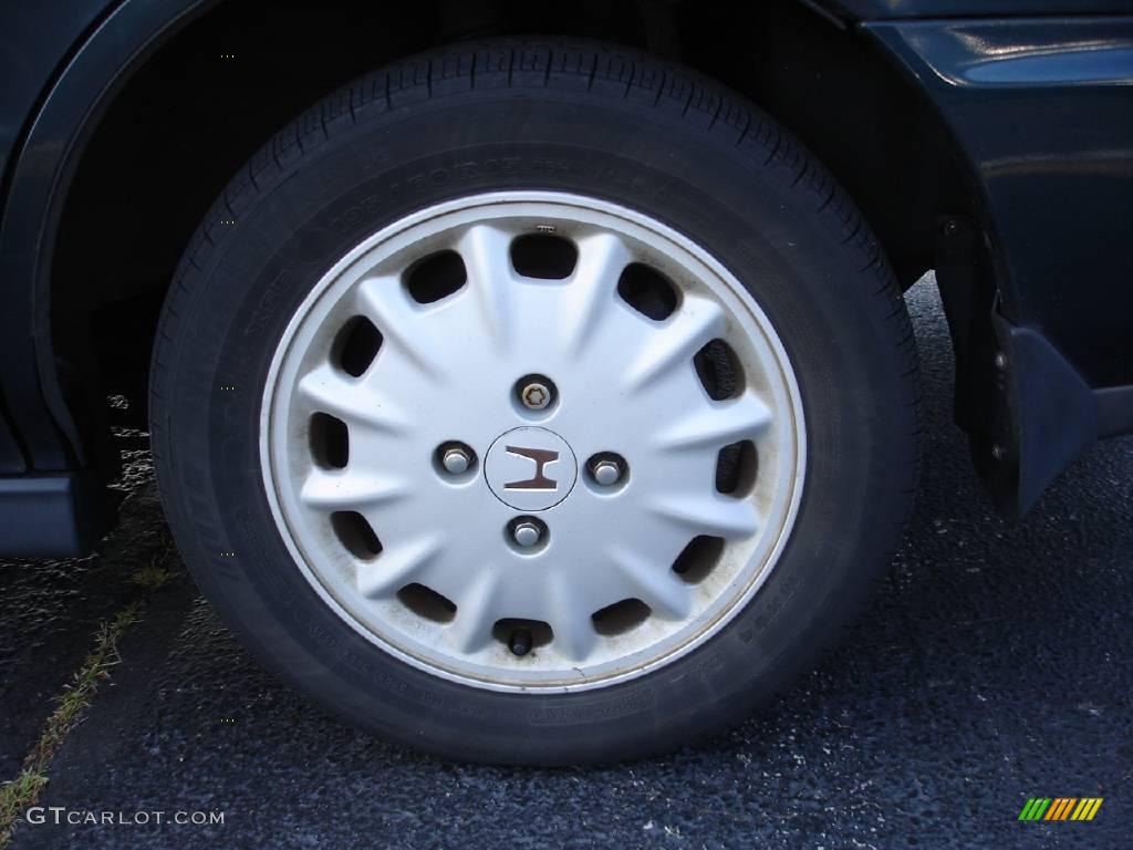 1997 Accord EX Sedan - Eucalyptus Green Pearl / Ivory photo #6