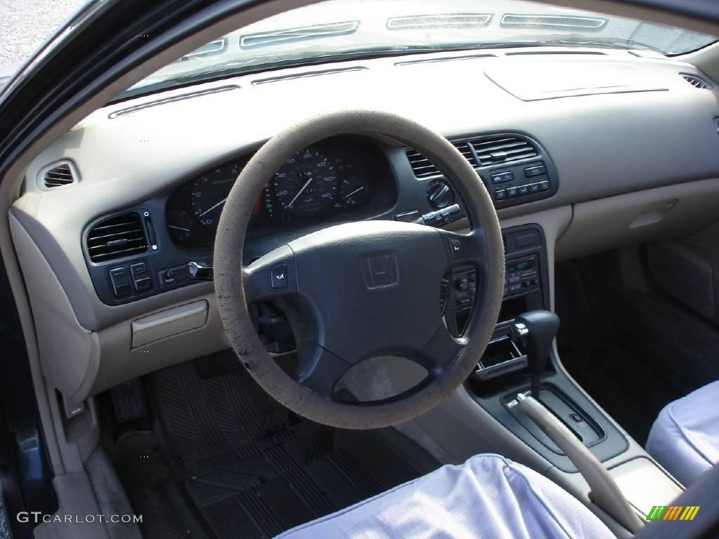 1997 Accord EX Sedan - Eucalyptus Green Pearl / Ivory photo #9