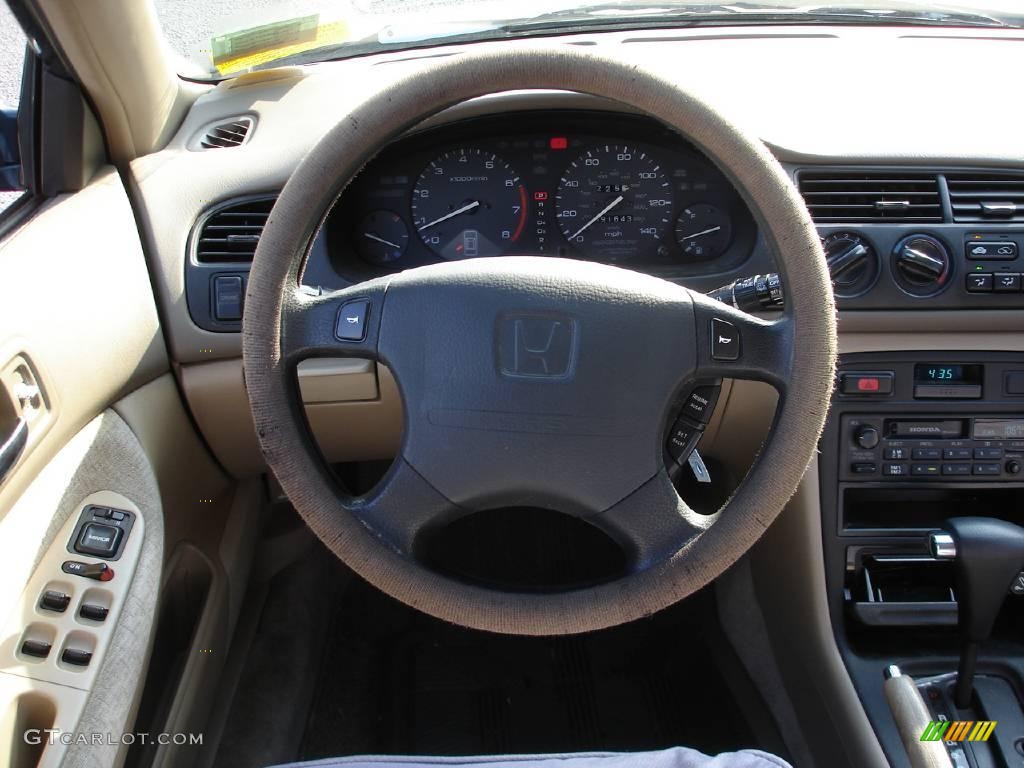1997 Accord EX Sedan - Eucalyptus Green Pearl / Ivory photo #11