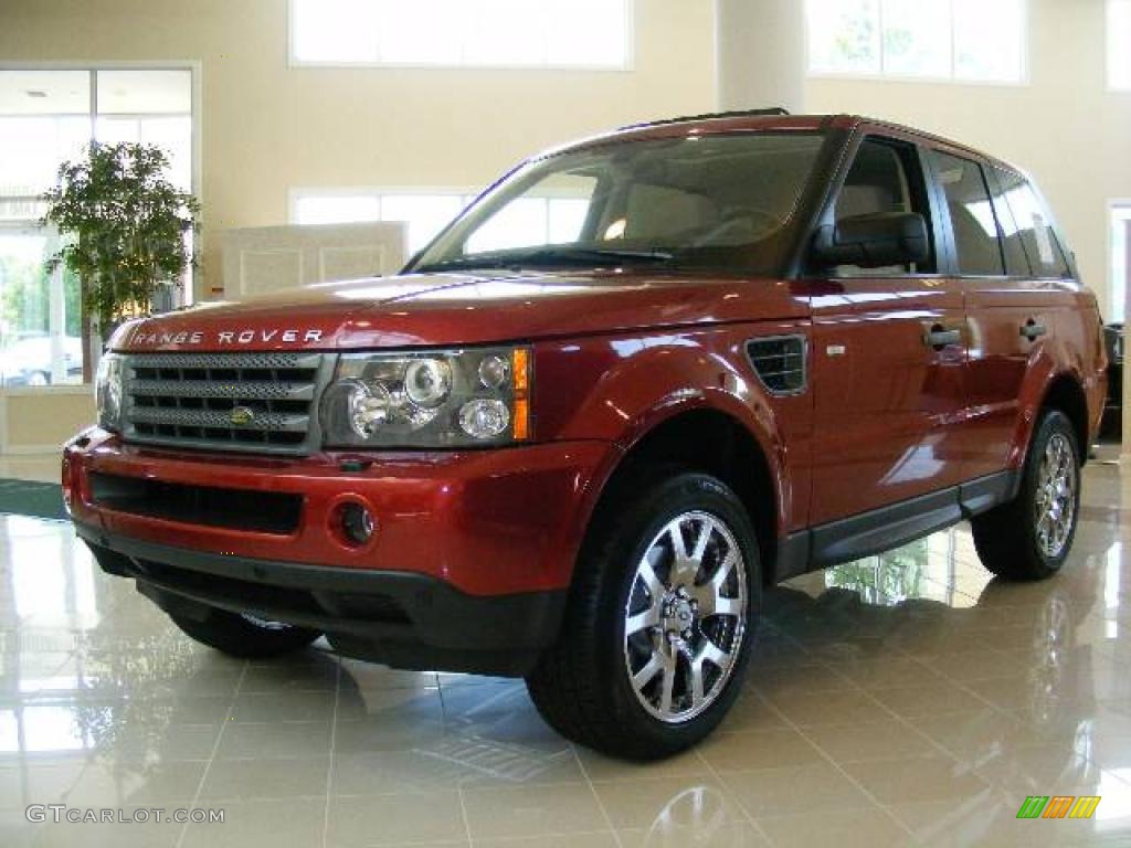 2009 Rimini Red Metallic Land Rover Range Rover Sport HSE 16746331 Car Color