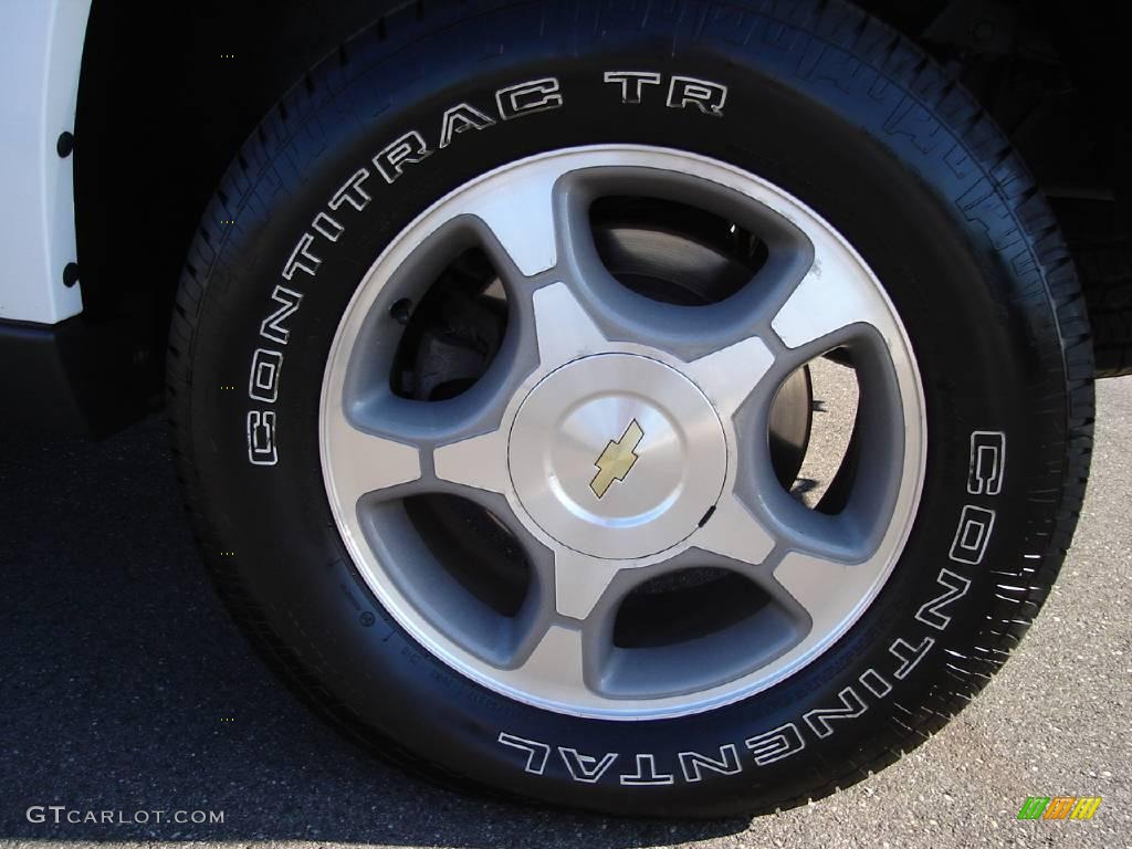 2005 TrailBlazer EXT LT 4x4 - Summit White / Light Gray photo #11