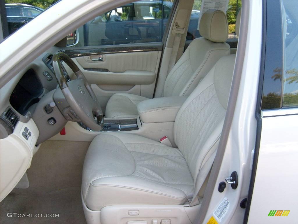 2002 LS 430 - Parchment Crystal / Ivory photo #9