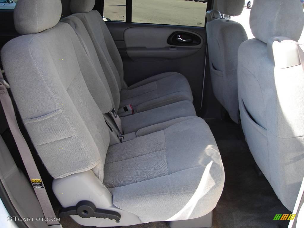 2005 TrailBlazer EXT LT 4x4 - Summit White / Light Gray photo #15