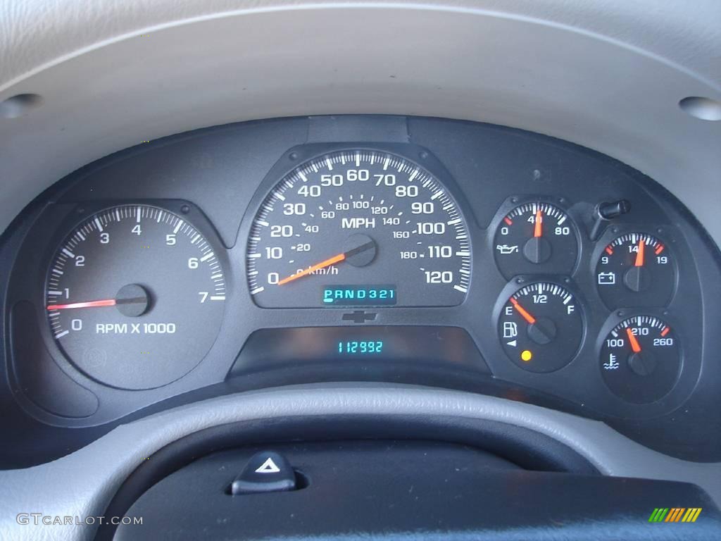 2005 TrailBlazer EXT LT 4x4 - Summit White / Light Gray photo #25