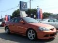 2006 Blaze Orange Metallic Acura RSX Type S Sports Coupe #16749528