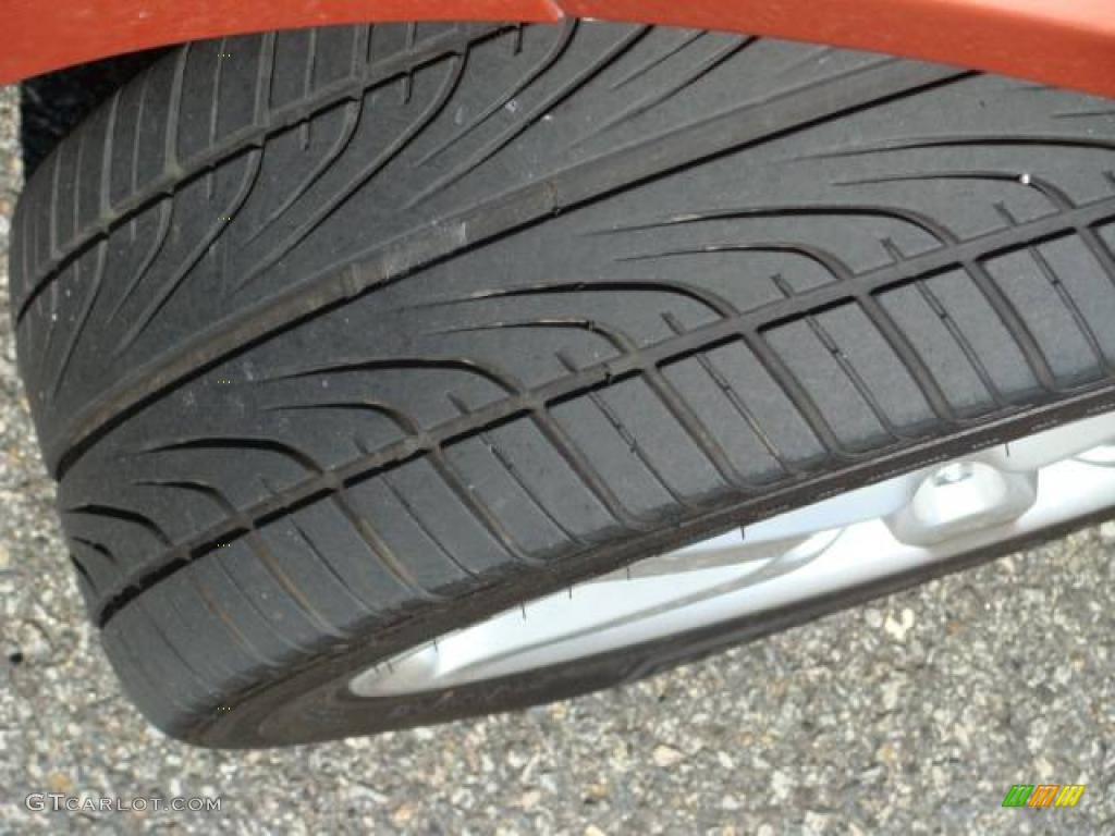 2006 RSX Type S Sports Coupe - Blaze Orange Metallic / Ebony photo #20