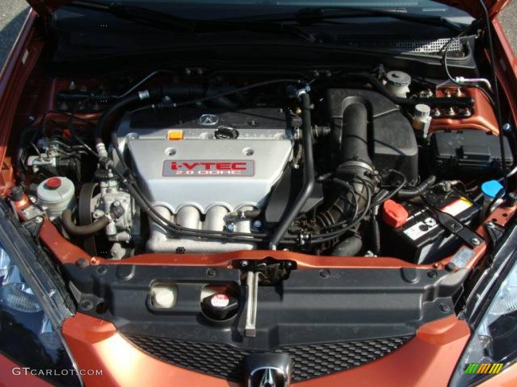 2006 RSX Type S Sports Coupe - Blaze Orange Metallic / Ebony photo #21