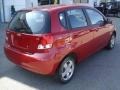 2008 Sport Red Metallic Chevrolet Aveo Aveo5 LS  photo #2