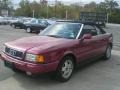 1994 Cerise Red Metallic Audi Cabriolet   photo #3