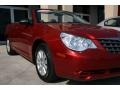 2008 Inferno Red Crystal Pearl Chrysler Sebring LX Convertible  photo #2