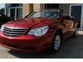 2008 Inferno Red Crystal Pearl Chrysler Sebring LX Convertible  photo #4