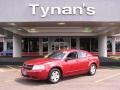 2008 Inferno Red Crystal Pearl Dodge Avenger SE  photo #1