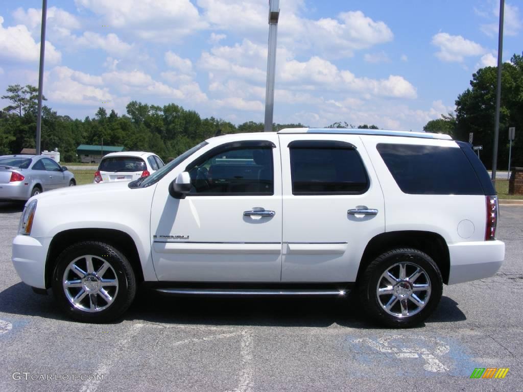 2007 Yukon Denali AWD - Summit White / Ebony Black photo #5