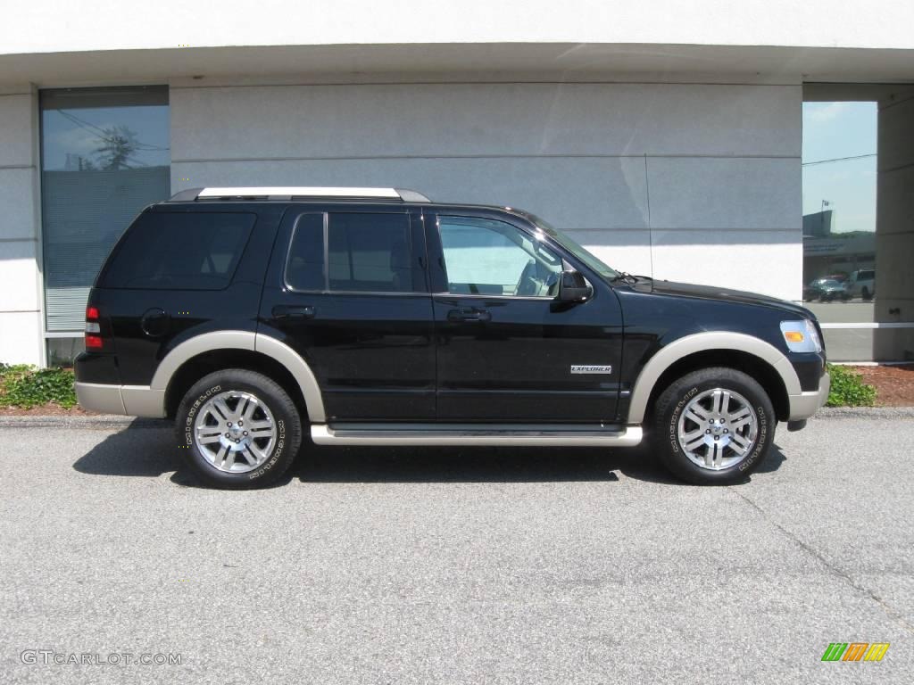 2006 Explorer Eddie Bauer 4x4 - Black / Camel photo #2