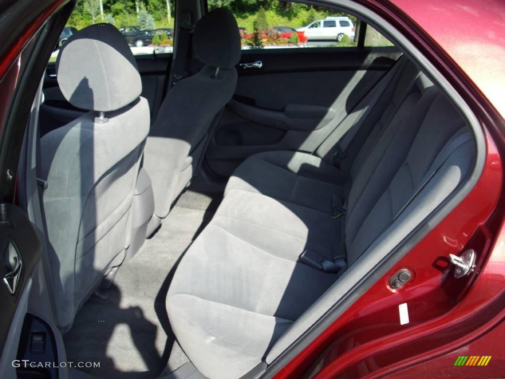 2006 Accord SE Sedan - Redondo Red Pearl / Gray photo #12