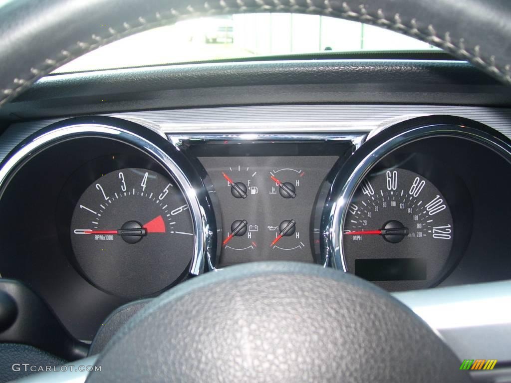2007 Mustang V6 Premium Convertible - Tungsten Grey Metallic / Dark Charcoal photo #12