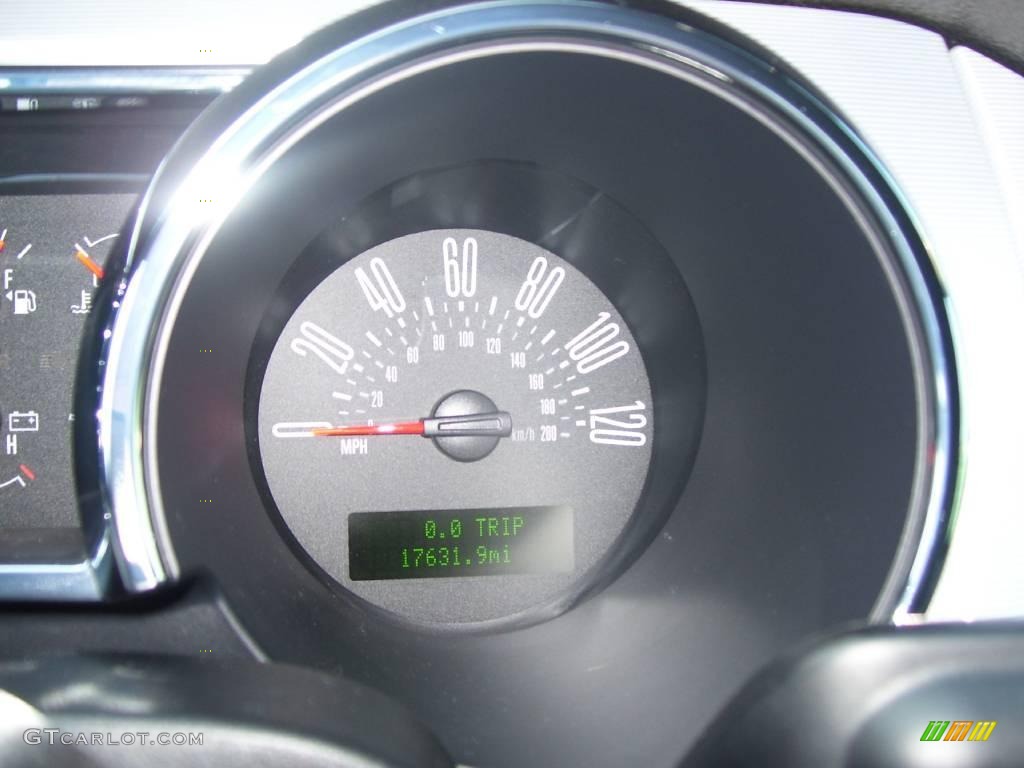 2007 Mustang V6 Premium Convertible - Tungsten Grey Metallic / Dark Charcoal photo #13