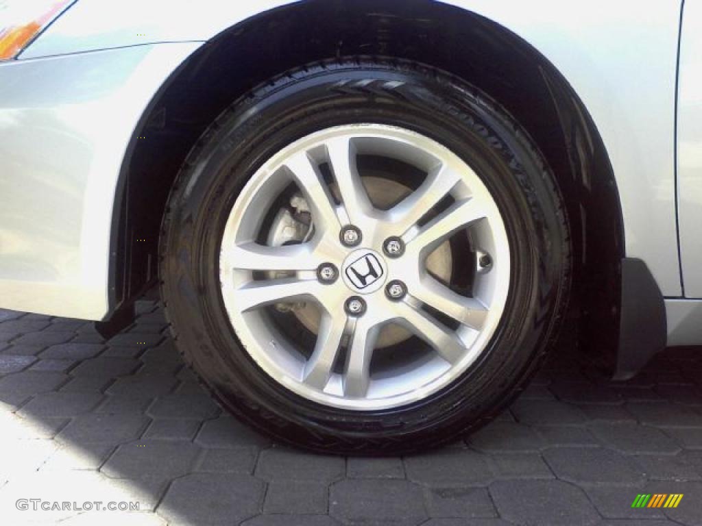 2007 Accord SE Sedan - Alabaster Silver Metallic / Black photo #21