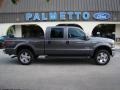 2007 Dark Shadow Grey Metallic Ford F250 Super Duty Lariat Crew Cab 4x4  photo #1