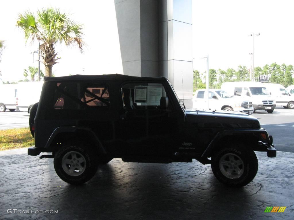 2006 Wrangler Unlimited 4x4 - Midnight Blue Pearl / Dark Slate Gray photo #6