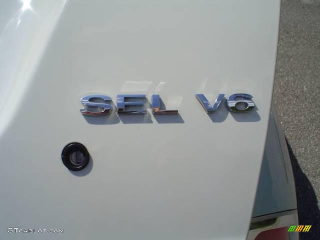 2009 Fusion SEL V6 - White Suede / Camel photo #17