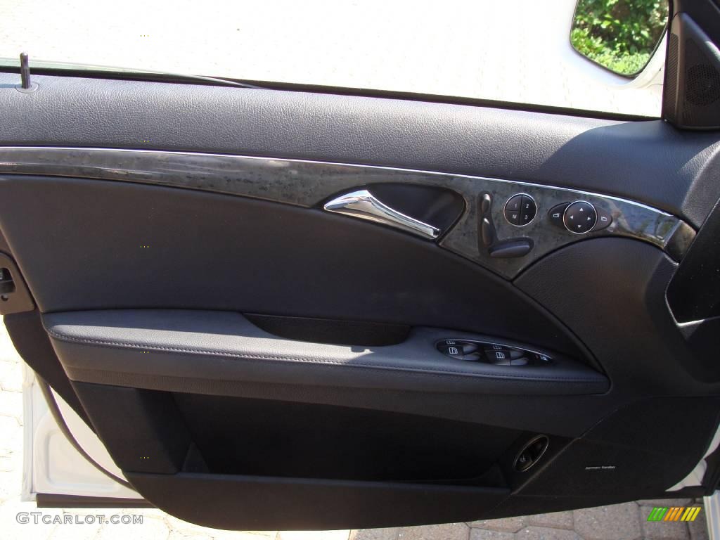 2008 E 350 4Matic Sedan - Arctic White / Black photo #11