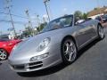 GT Silver Metallic - 911 Carrera S Cabriolet Photo No. 2