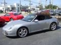 GT Silver Metallic - 911 Carrera S Cabriolet Photo No. 35