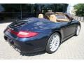 2009 Midnight Blue Metallic Porsche 911 Carrera 4S Cabriolet  photo #7