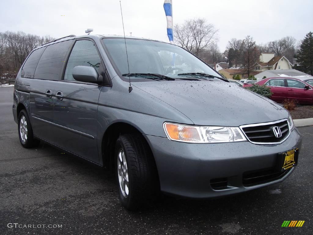 2002 Odyssey EX-L - Granite Green Metallic / Fern photo #7