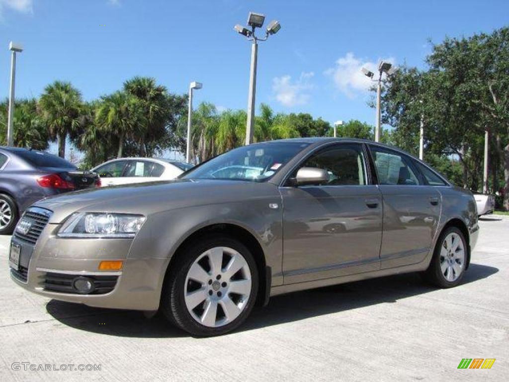 2005 A6 3.2 quattro Sedan - Dakar Beige Metallic / Beige photo #1