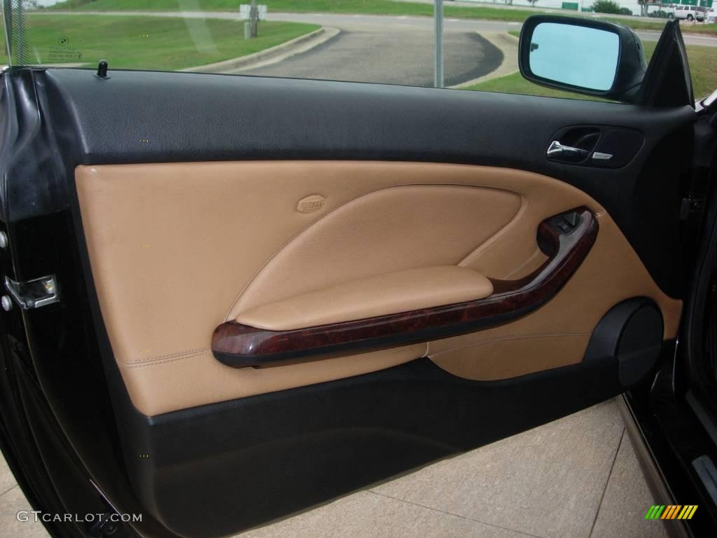 2003 3 Series 330i Coupe - Jet Black / Natural Brown photo #18