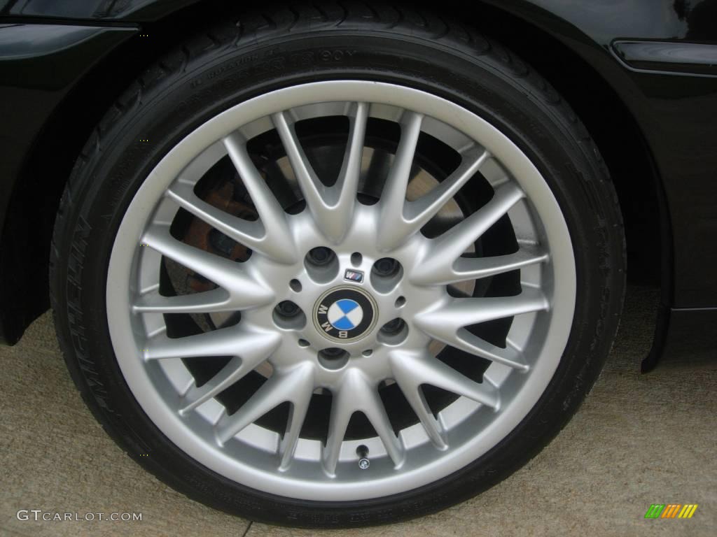 2003 3 Series 330i Coupe - Jet Black / Natural Brown photo #21