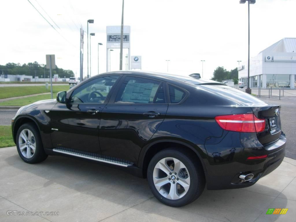 2009 X6 xDrive35i - Jet Black / Black Nevada Leather photo #3