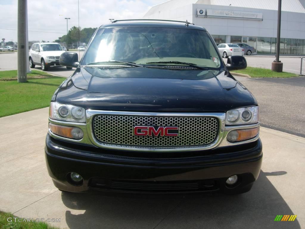 2006 Yukon XL Denali AWD - Onyx Black / Sandstone photo #12