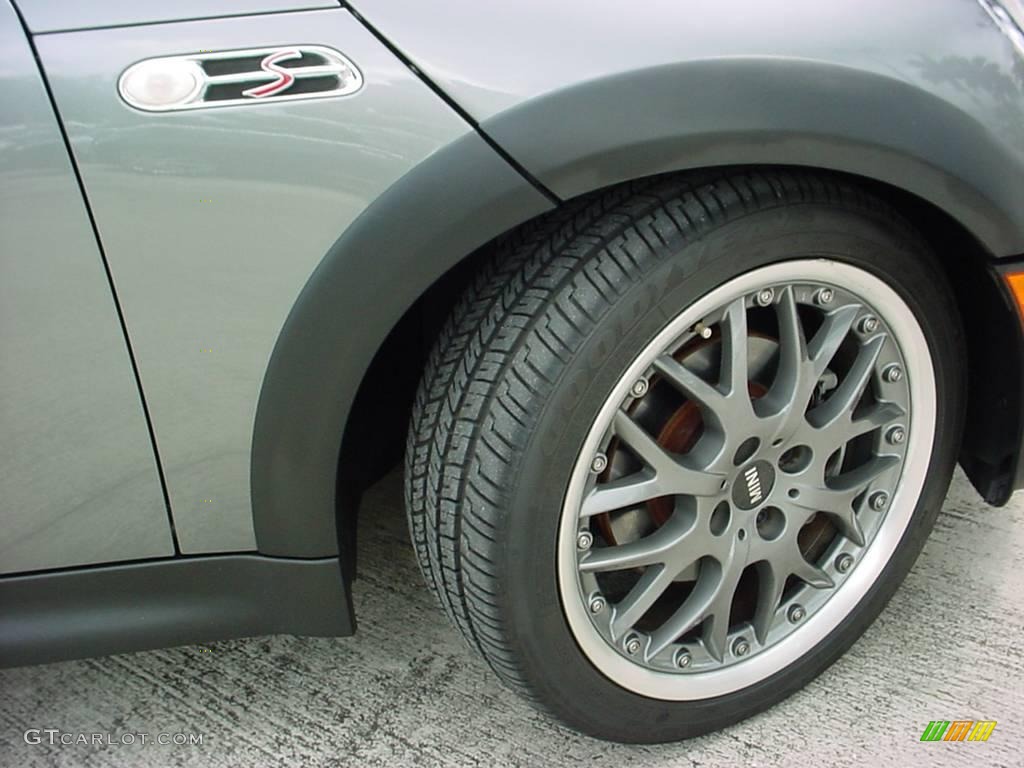 2005 Cooper S Convertible - Dark Silver Metallic / Panther Black photo #19