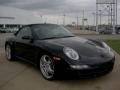 2008 Black Porsche 911 Carrera S Cabriolet  photo #2