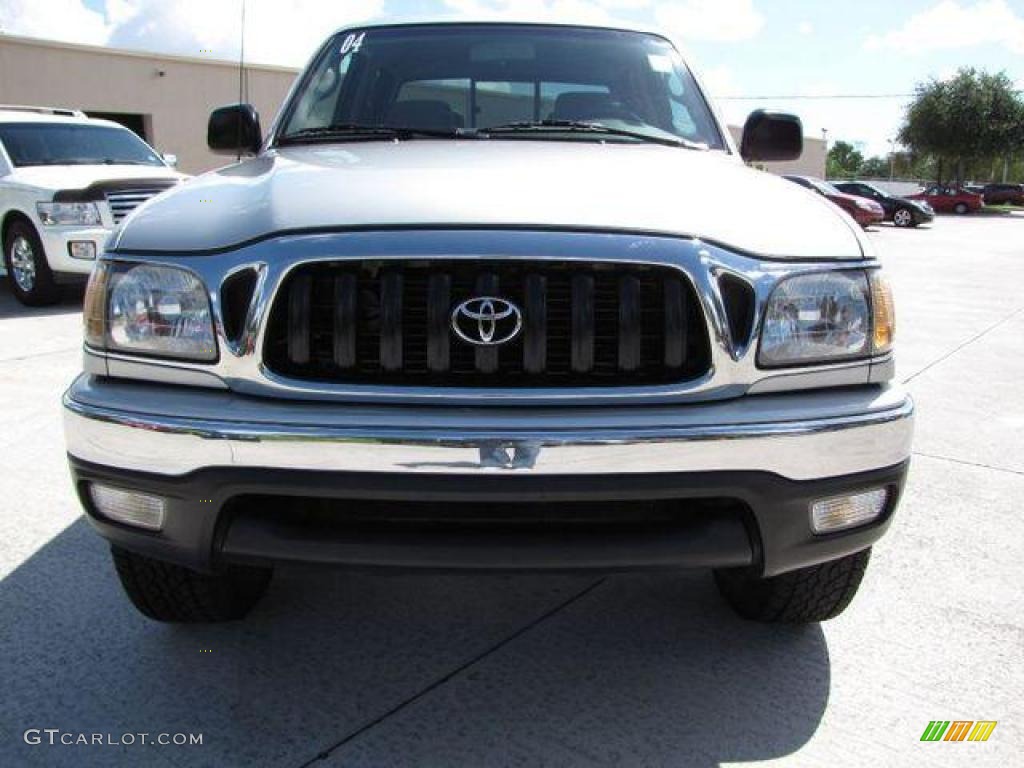 2004 Tacoma V6 PreRunner Double Cab - Lunar Mist Metallic / Charcoal photo #2