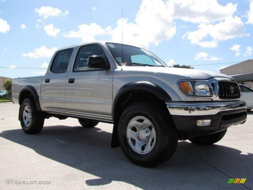 2004 Tacoma V6 PreRunner Double Cab - Lunar Mist Metallic / Charcoal photo #3
