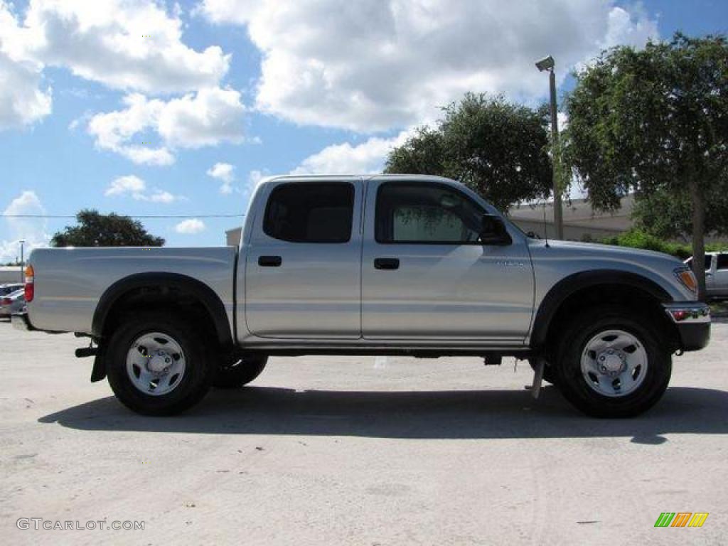 2004 Tacoma V6 PreRunner Double Cab - Lunar Mist Metallic / Charcoal photo #4