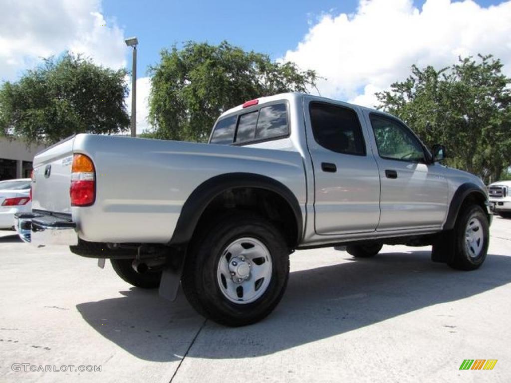 2004 Tacoma V6 PreRunner Double Cab - Lunar Mist Metallic / Charcoal photo #5