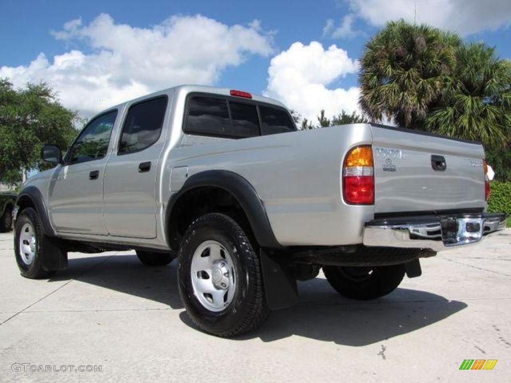 2004 Tacoma V6 PreRunner Double Cab - Lunar Mist Metallic / Charcoal photo #7