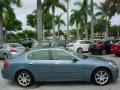 2005 Lakeshore Slate Blue Infiniti G 35 x Sedan  photo #2