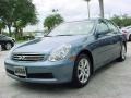 2005 Lakeshore Slate Blue Infiniti G 35 x Sedan  photo #7