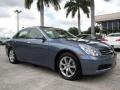 2006 Lakeshore Slate Blue Metallic Infiniti G 35 Sedan  photo #3