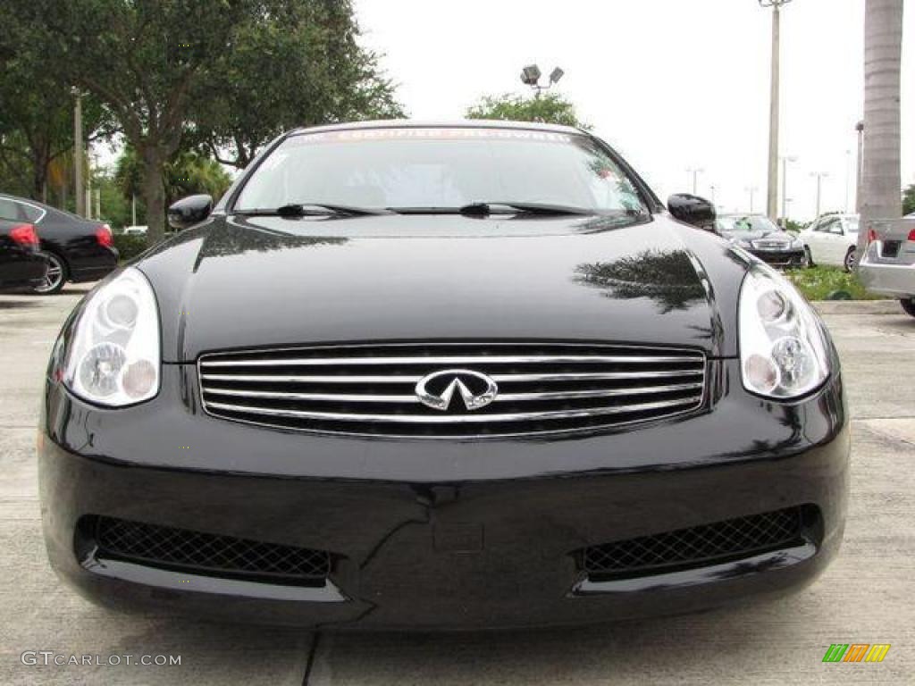 Black Obsidian 2007 Infiniti G 35 Coupe Exterior Photo #16829210